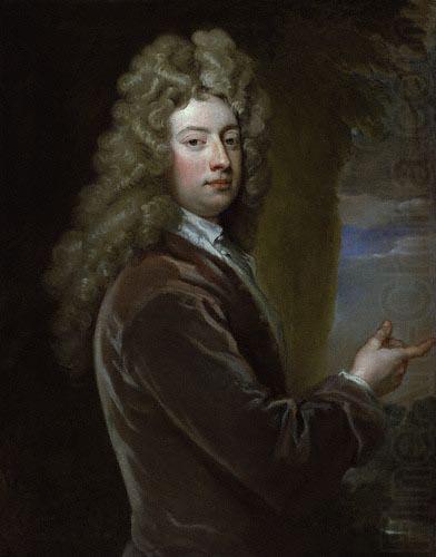 oil painting by Sir Godfrey Kneller, Bt, William Congreve